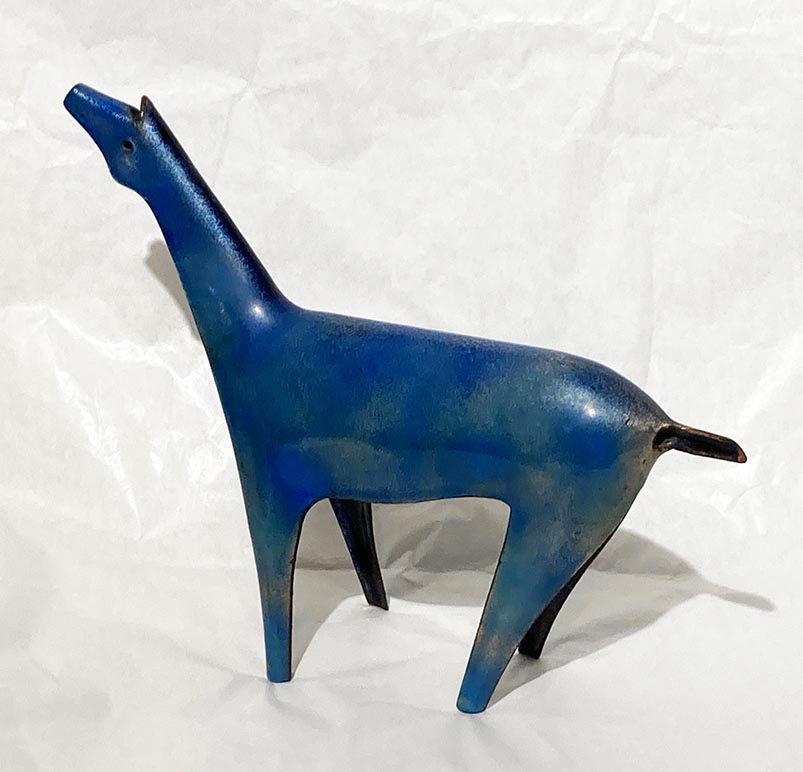 Cavallo blu