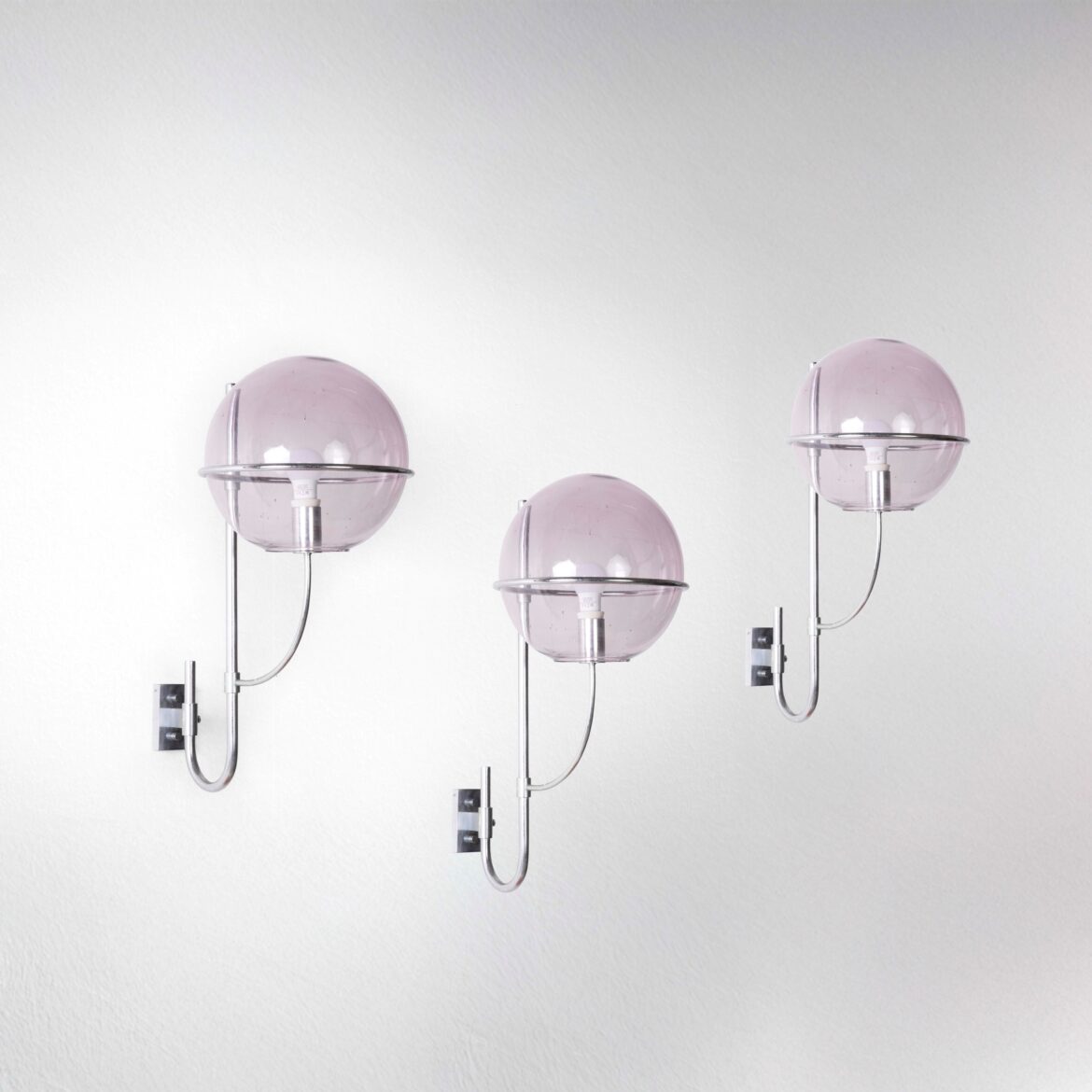 Sfere metallo cromato